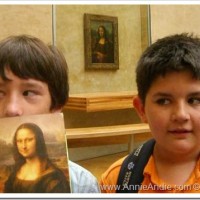 mona lisa life abrroad in france
