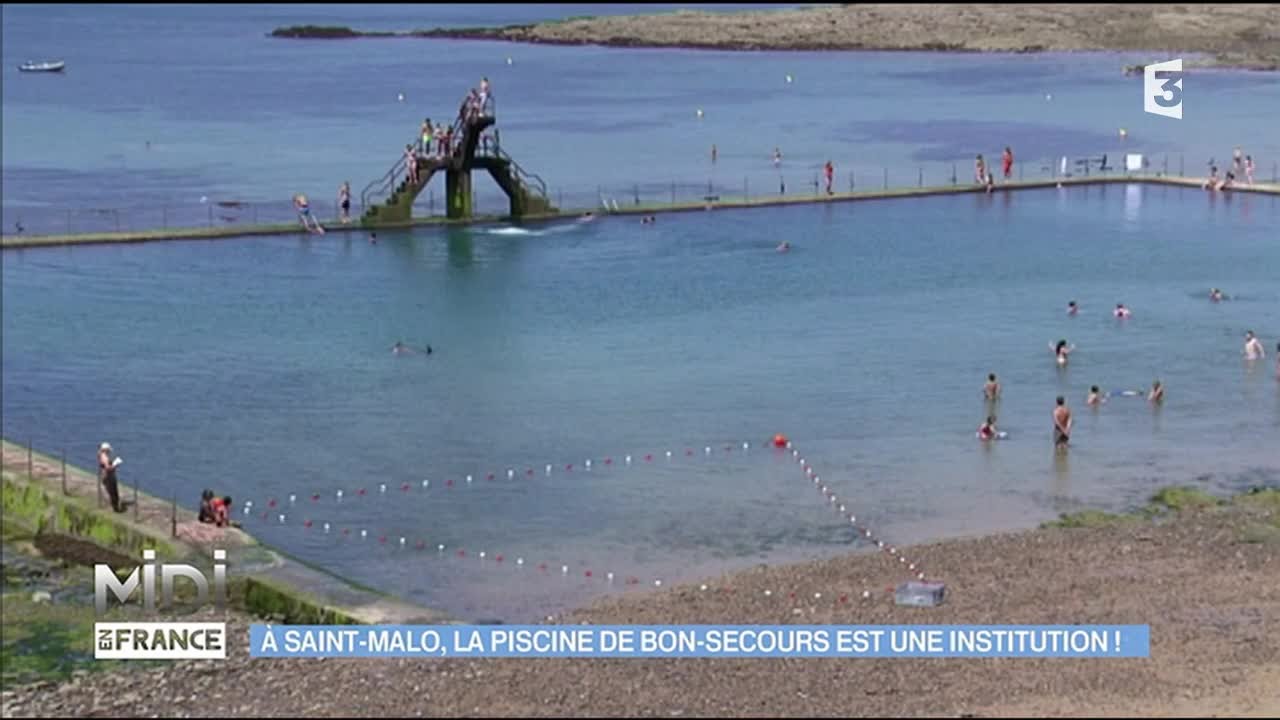 La piscine Bon-Secours, une v&eacute;ritable institution de Saint-Malo