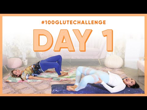Day 1: Butterfly Bridges! | 100 Glute Challenge w/ Physics Girl