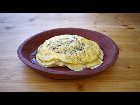 Ancient Roman Dessert - Ova Spongia ex Lacte - Sweet Omelette