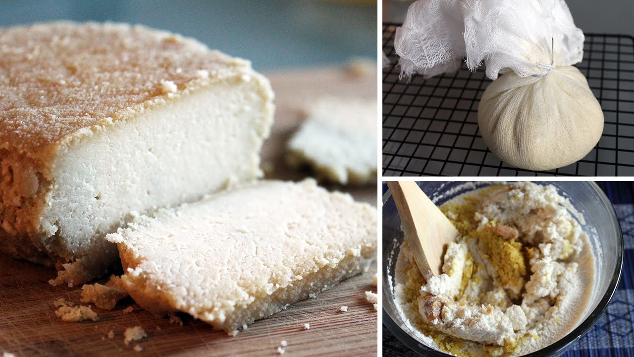 Cultured Almond Cheese - Gruy&egrave;re Style Vegan Cheese