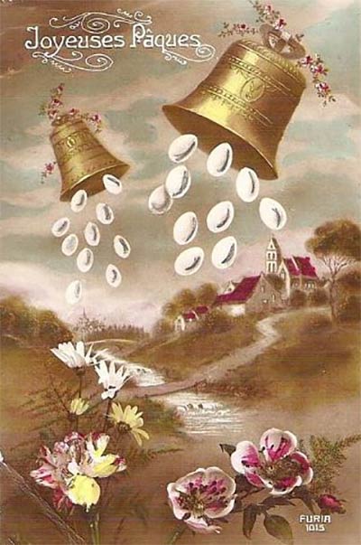 Easter Traditions in France: Flying bells, fish, giant omelettes