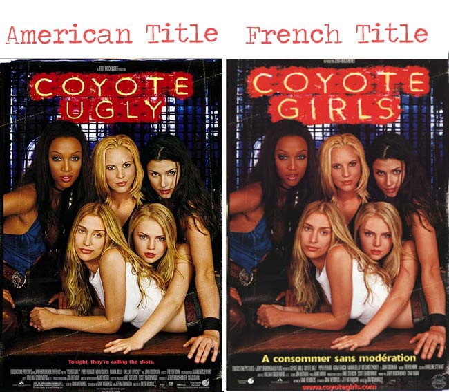 Check out these 31 Funny French Translations Of Hollywood Movie titles
