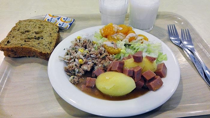 FINLAND: Finnish school lunch FINLAND: Finnish school lunch