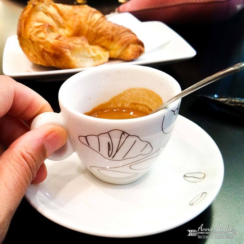 French coffee sizes usually come in espresso cups