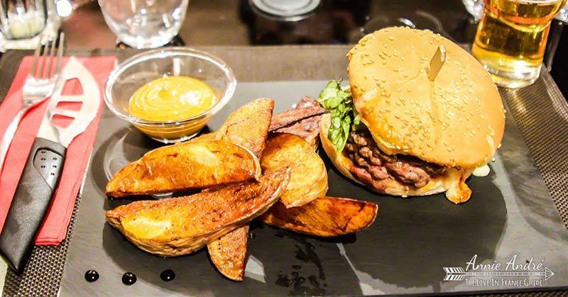 The French tend to use a fork and knife for things you might be used to eating with your hands