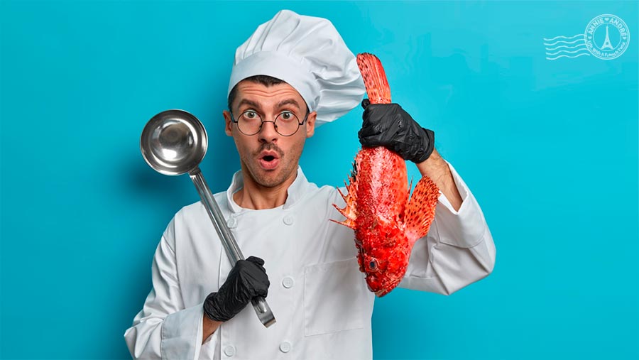 67 seafood and fish names in French