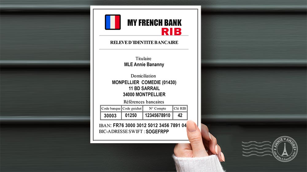 list of documents to open french bank account