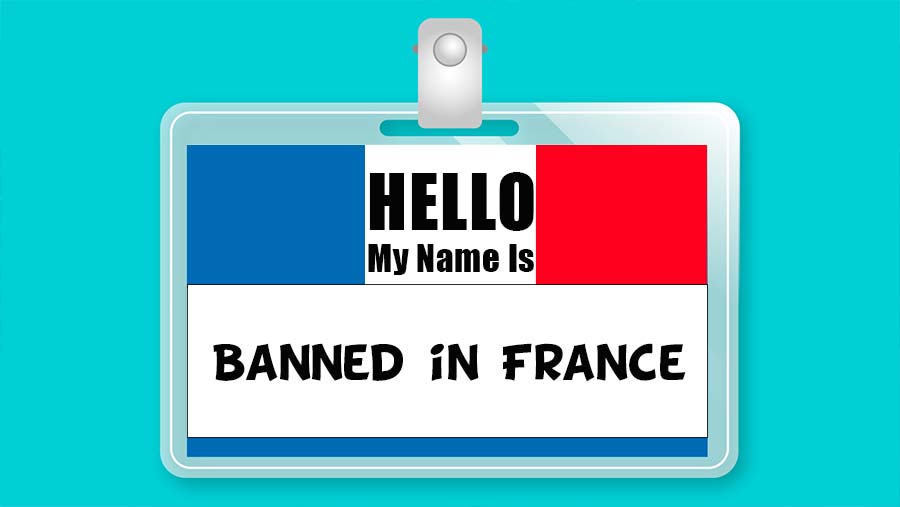 31 Illegal names banned in France